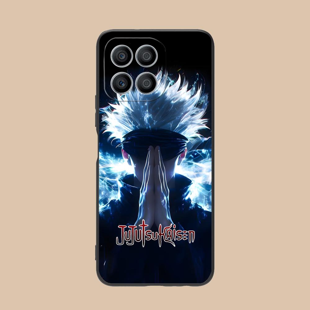 Jujutsu Kaisen Satoru Gojo Phone Case for Honor 90 80 70 60 50 30 20 10 9 8 7 Pro S SE Lite 5G Colorful Printing Cover Cover