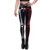 Halloween 3D Skull Print Pants Halloween 3D Skull Print Ankle Tight Leggings