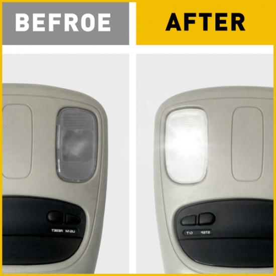 For Dodge Ram 1500 2500 3500 Overhead Clear Dome Map Light Cover Interior L R EA