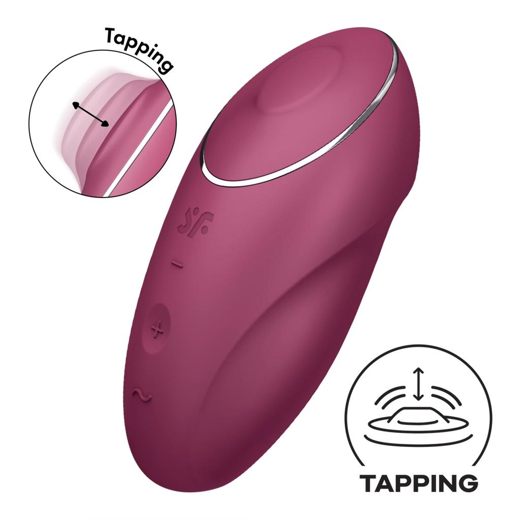 Satisfyer - Tap and Climax Clitoris Stimulator