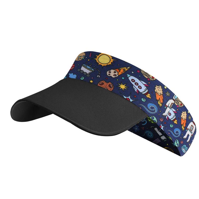 MuQingQing Kids' Breathable Printed Sun Visor Hat