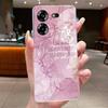 For Techno Pova 5 LH7n 5Pro LH8n Phone Case Tecno Pova 5 Pro Case Clear Luxury Fashion Butterfly Flowers Soft TPU Silicone Cover