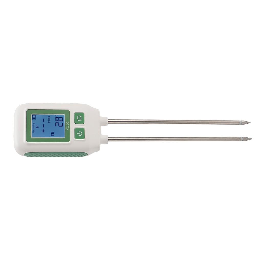 Soil Nutrient Tester Double Probe High Accuracy Soil Meter Portable Soil Fertility Tester for