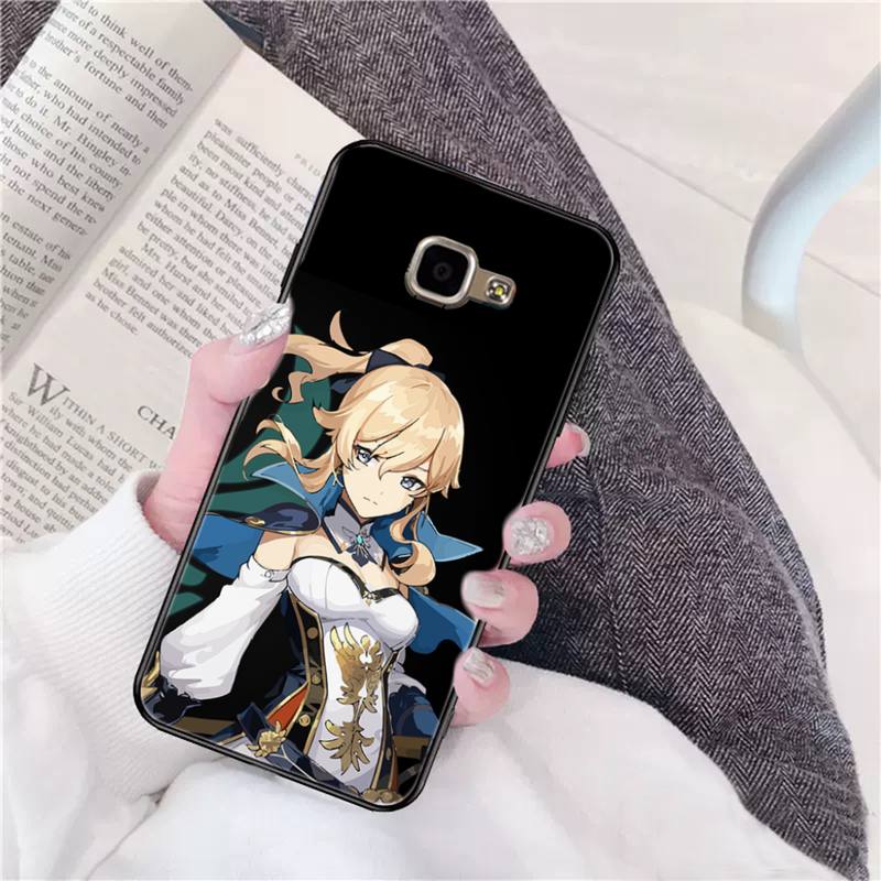 YNDFCNB Genshin Impact Phone Case for Samsung A6 A8 Plus A7 A9 A20 A20S A30 A30S A40 A50 A70