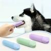 1Pcs 360° Finger Toothbrush Soft Tooth Cleaning Tool Durable Pet Finger Brush  for All Breeds