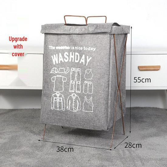 Large Waterproof Japanese-Style Foldable Fabric Laundry Hamper