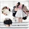 OIUYUE Summer Layered Ruffle Voluminous and Fluffy Tutu White Lace Slimming Women's Skirt, Mass-Produced Skirt, Skirt, Skirt, (Q White)