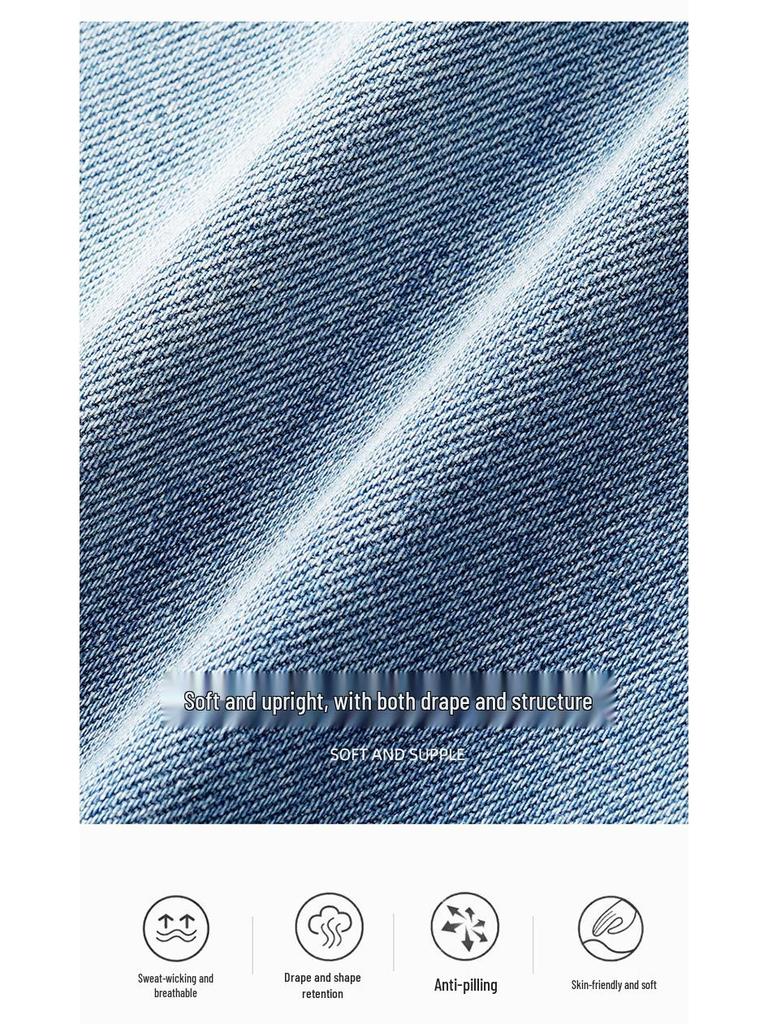 Women's High-Waisted Curved Leg Denim Jeans, Spring 2026 - Slimming, Loose Wide Leg, Floor-Length Trousers