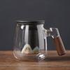 Wushiyuan Pinshan Glass Teacup with Ceramic Infuser