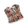 French Fishbone Corset Lace Printed Corset Tube Top for Women Fish Palace Corset Fishbone Shapewear for Outer Wear