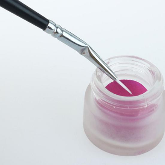 Professional Cosmetic Soft Angled Tip Elbowed Eye Liner Eyeliner Brush Makeup