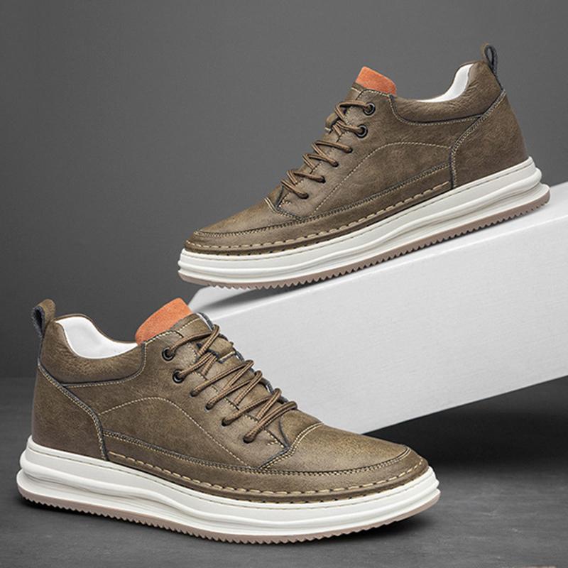 Scarpe con Rialzo COZOK Per Uomo alla Moda 4/6/8CM Aumento Altezza Interna Invisibile Outdoor Corsa Scarpe Sportive Casual Taglia 37-44