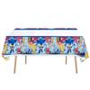 Sonic Theme Disposable Party Tablecloth Decoration