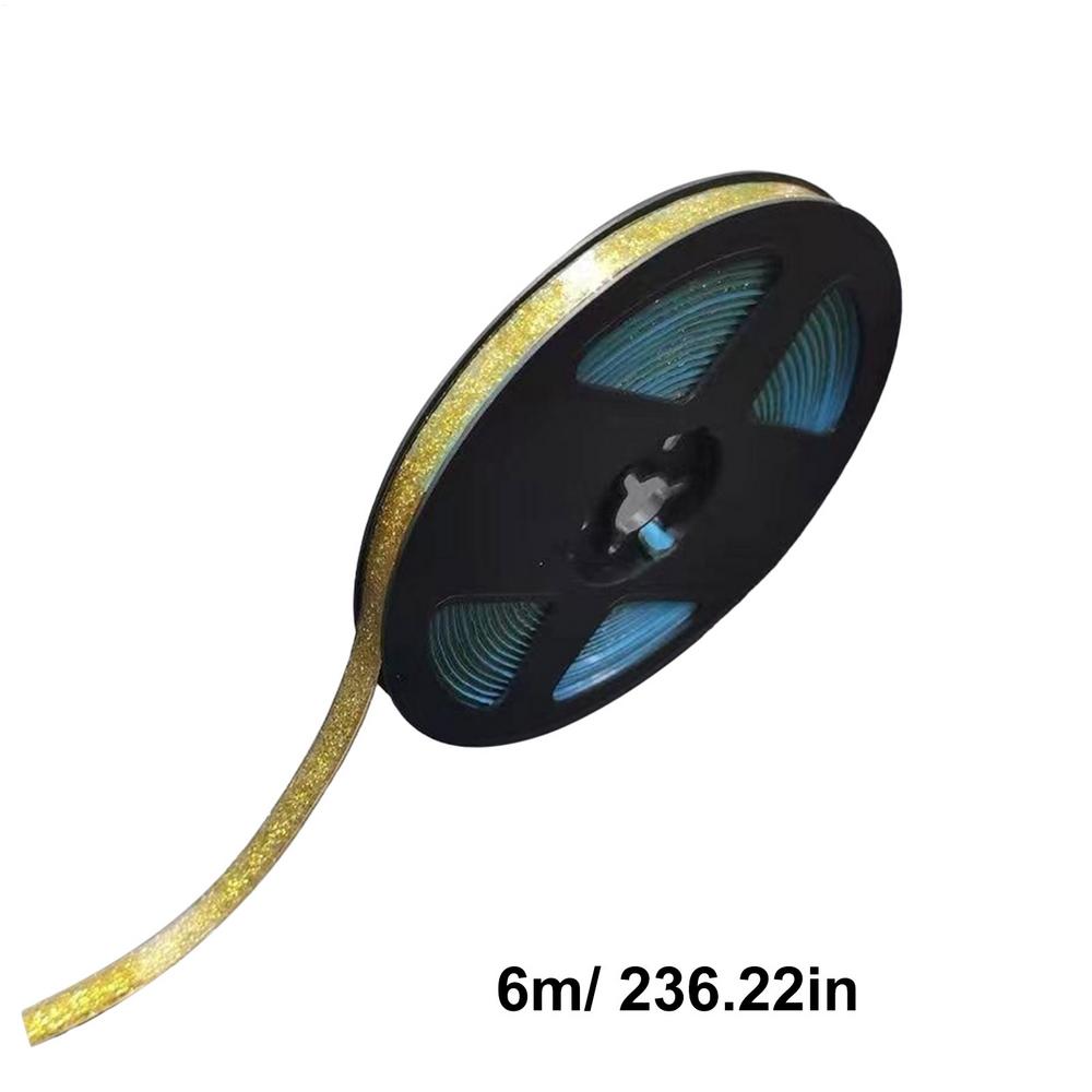 PVC Self Adhesive Seam Tape Bathroom Edge Line Strong Seam Tape Kitchen Sink Toilet Countertop Corner Line Sealing Strip Caulk золотой