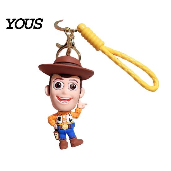 Kid Keychain Pendant, Silicone Cartoon Anime Figure Charm Key Holder, Keyring Party Favor Pendant for Children Friends Backpack Decoration