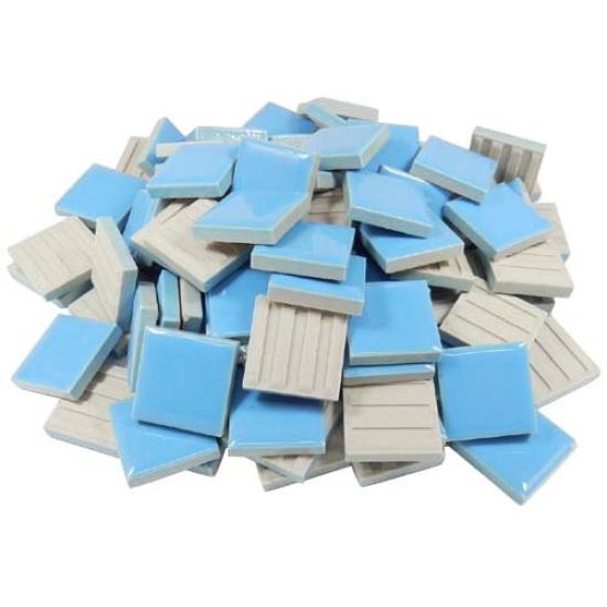 Morigin Mosaic Light 100 Tile, 25x25cm, Pittore, Blue, Pieces, MG-194