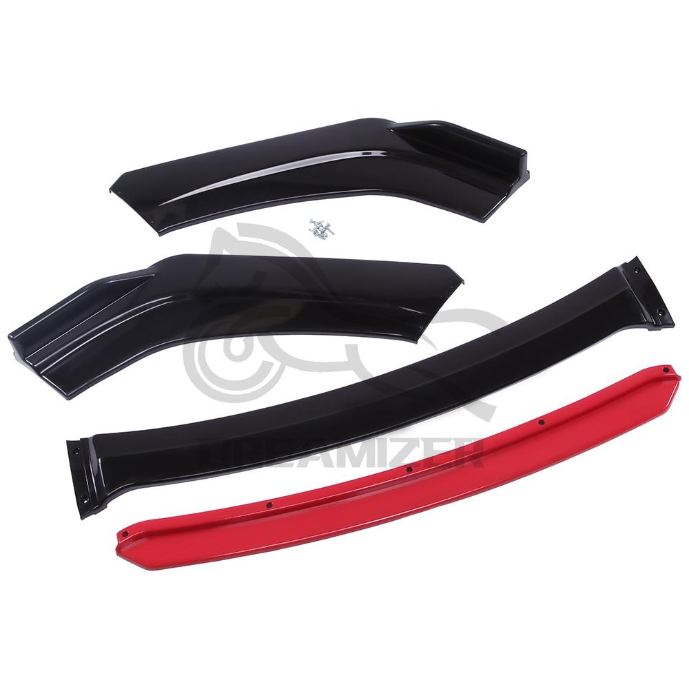 Front Bumper Lip Auto Chin Spoiler Splitter Diffuser Body Kit Trim Spoiler Air Dam For Toyota Corolla Hatchback 1973-2016