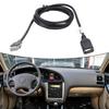 4 Pin USB Connector 4Pin Female Adapter Car Installations ABS Material Non-Deformed Structure Practical Adapter