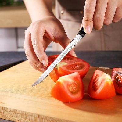 Ganzstahl-Bully-Stick, Obstmesser, Teemesser, Steakmesser, Outdoor-Camping-Werkzeug, Messer, Allzweckmesser, Kochzubehör für den Haushalt