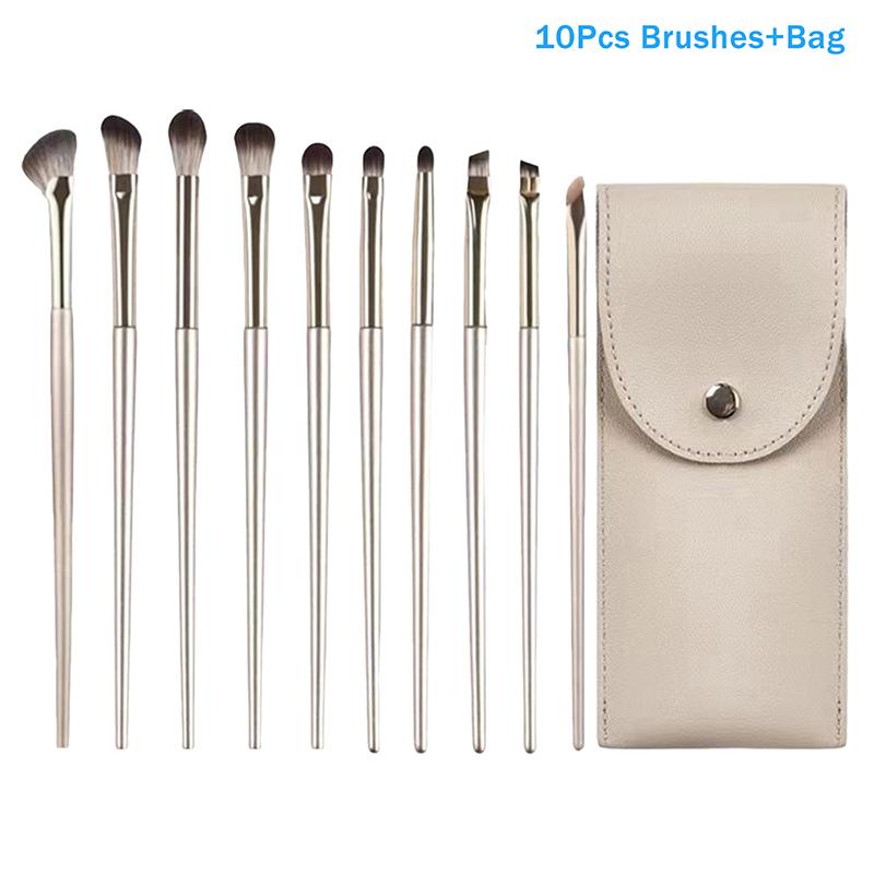 Eye Makeup Smudge Undercover Eyeliner Blade Eye Detail Small Makeup Brushes Eye Soft Bristle Eyeshadow Brushes With Storage Bag