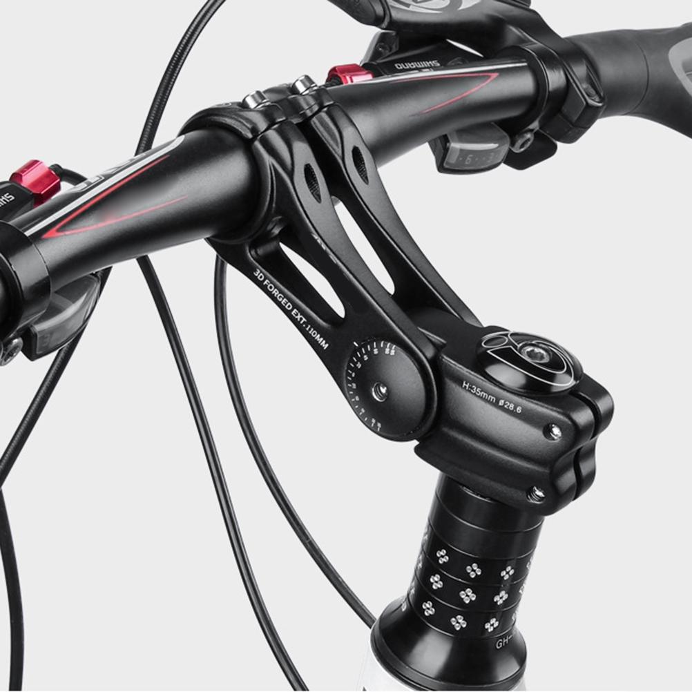 Stem Handlebar Stem Bike Fork Stem Adjustable ± 85° Handlebar Riser Extension for Mountain Bike Road Bike