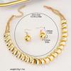 Punk Choker Necklace Earrings for Women Water Drop Chain Jewelry Accessory