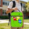Charming Pikmins Thermal Lunch Bags Spacious Game Art Meal Container Cooler Carrier Tote Lunch Box Beach  Picnic Men Women
