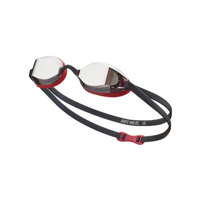 Nike Plastic Swimming Goggles with Mirror Coating Nessd130 Legacy