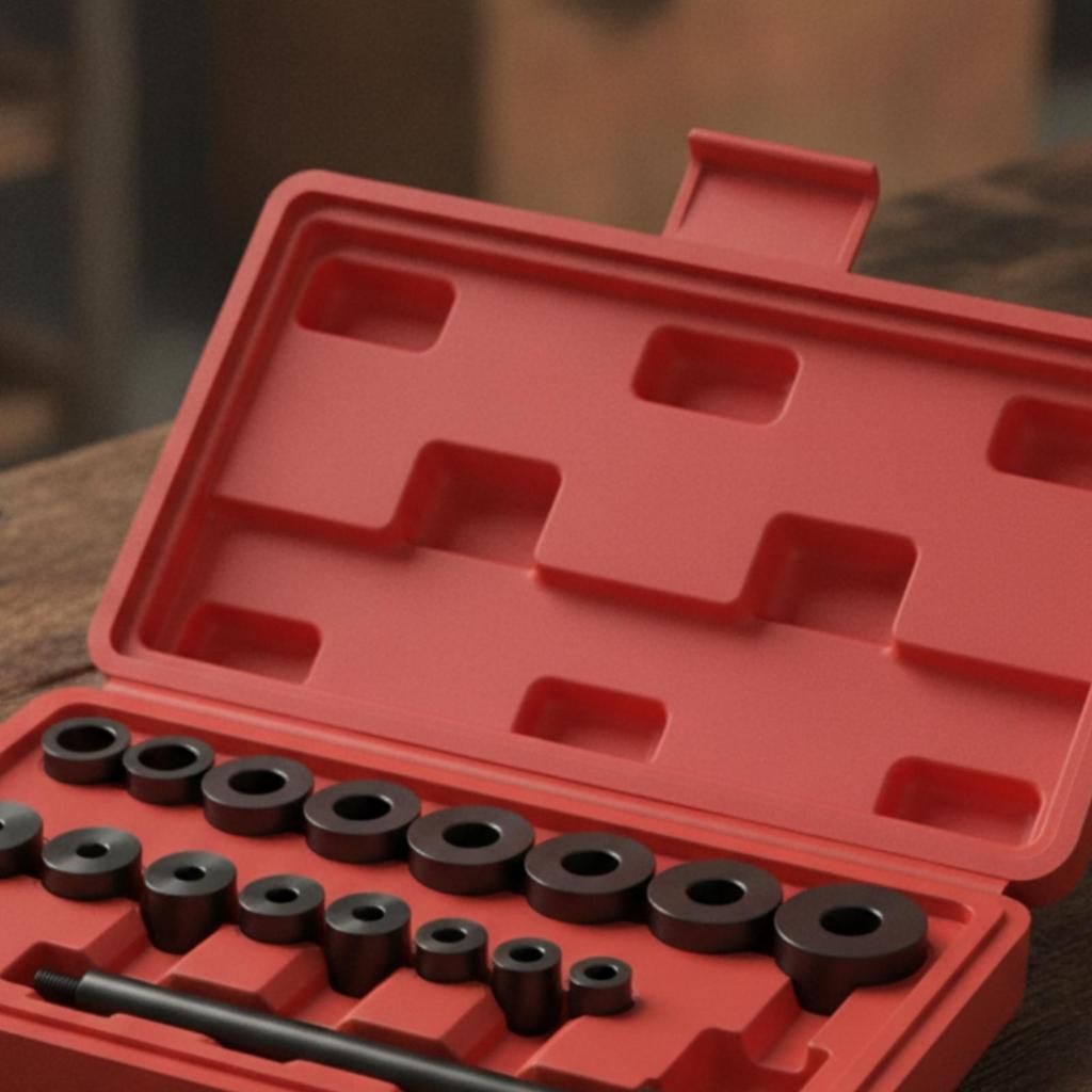 17 Pieces Clutch Alignment Tool with Adapters Universal for Repair Shops, DIYers