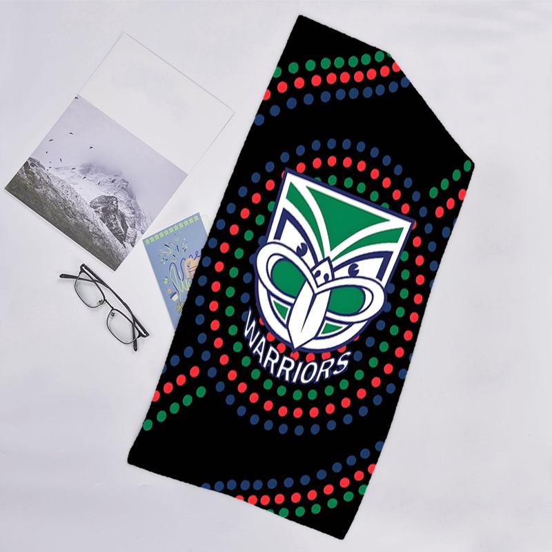 1pc Football Team (10) Beach Towel, Beach and Seaside Swimming Pool Equipment, Fashion Pattern, Rectangular, Travel Essentials
