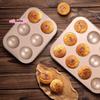 6/9/12 Cavity Carbon Steel Mini Muffin Pan Non-Stick Cupcake Baking Molds Easy Release DIY Baking Cups for Home Use