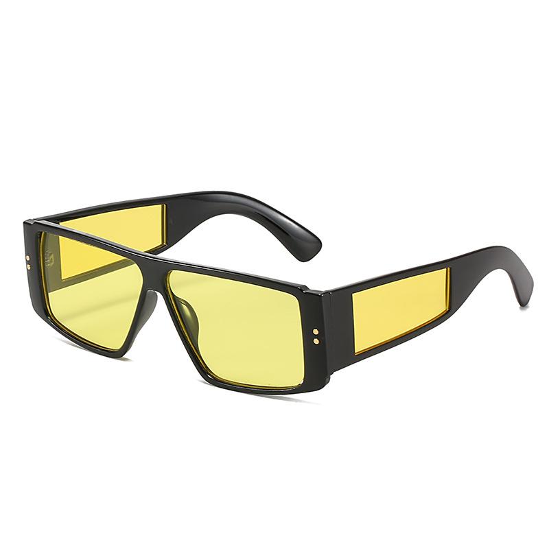 Small Frame Sunglasses Personalized Men And Women Windproof Pc Sunglasses Star Catwalk Glasses