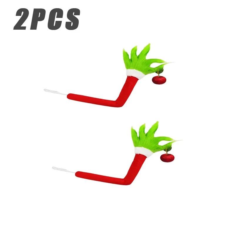 1/2/4 Stück Weihnachtself Körper Baumdekoration Weihnachtsbaum Arme Weihnachten Wütendes Grünes Monster Elf Arme Weihnachtsbaumdekoration