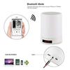 Wireless Cylinder Colorful Night Light Bluetooth-compatible Speaker Alarm Clock Home Decor