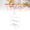 Dessert Cupcake Stand 3 Tier Cup Cake Holder Tiered Serving Tray for Cupcakes Donuts Fruits T Party Birthday Weeding