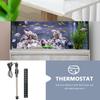 2pc 300W Glass Submersible Aquarium Heater With Thermometer For Freshwater Saltwater Fish Tank Heating Rod Us Plug Precise