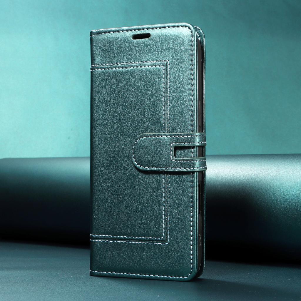 Business Flip Leather Phone Case for Samsung A17 A07 A06 A16 A56 A36 A26 A15 A35 A55 A14 A34 A54 A13 A33 A53 A73 Wallet Cover