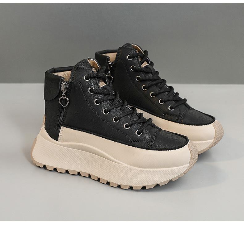 Chunky Sneakers Fashion Men Shoes Brand White Male Casual Shoes Autumn Platform Vulcanized Shoes Zapato Para Hombre  New