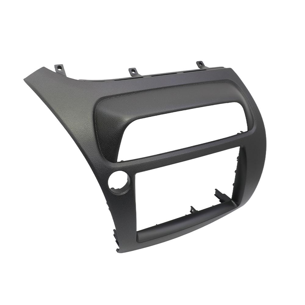For Honda Civic Double Din Fascia Radio Dvd Stereo Cd Panel Dash Mounting Installation Trim Kit Face Frame Bezel with Wire Harne