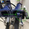 Xiaobu Triple-Fold JAVA NEO Aluminum Folding Bike with Quick-Release C-Buckle.