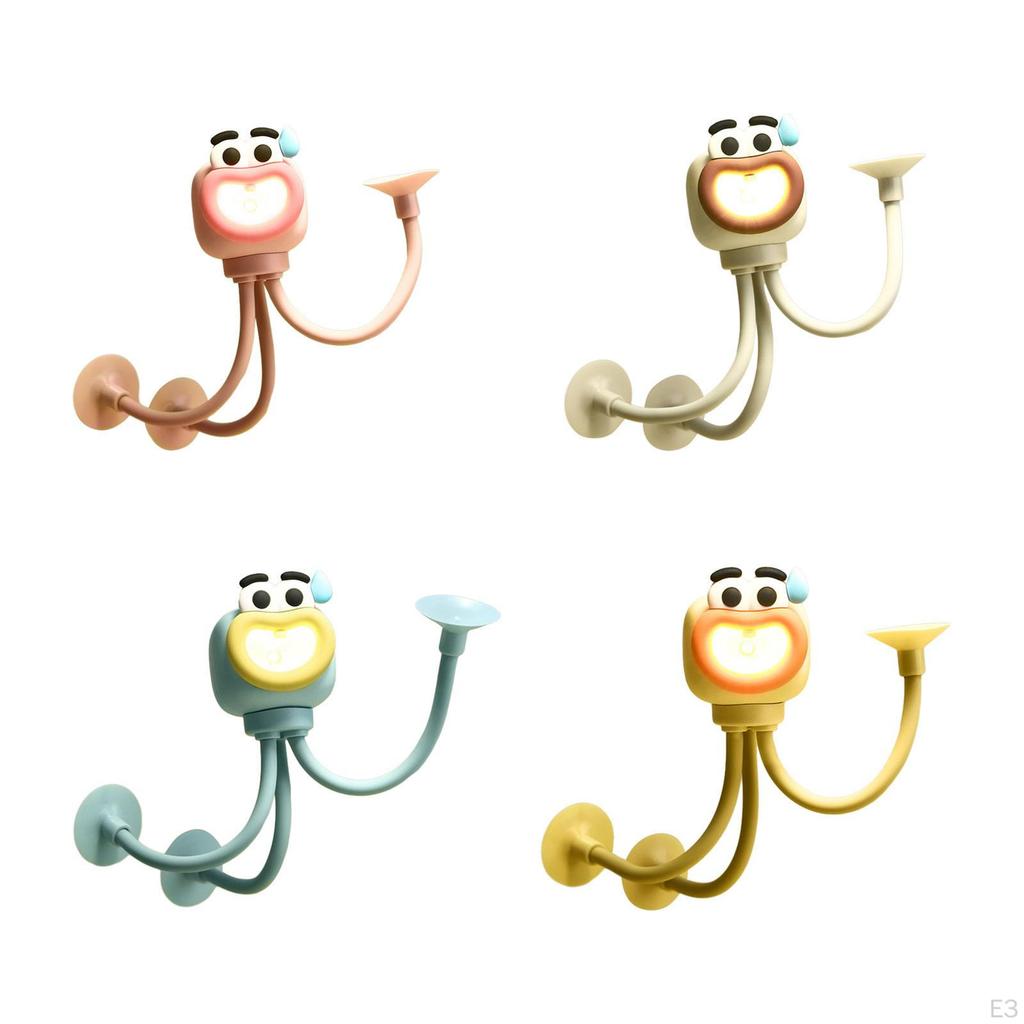 Changeable Shape Funny Sportsman Night Light Bedside Lamp Ambient Nightlight Cute DIY