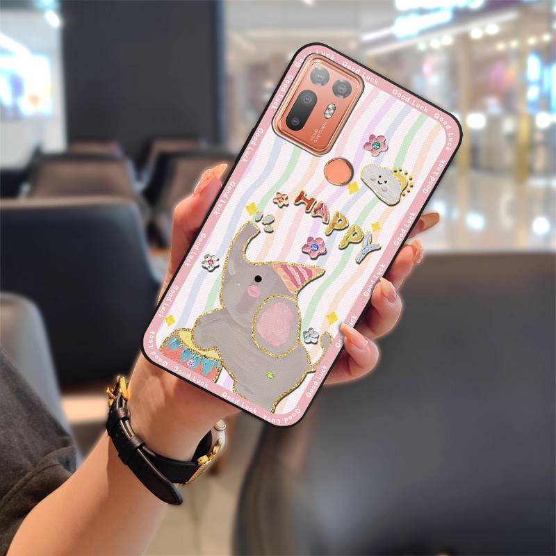 Full Wrap Anti-dust Phone Case For HTC Desire 20 Plus/D20+ Durable Anti-knock TPU Phone Pouch Soft Case Waterproof Cute