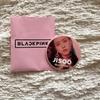 [USED] BLACKPINK JISOO Clear File Can Badge