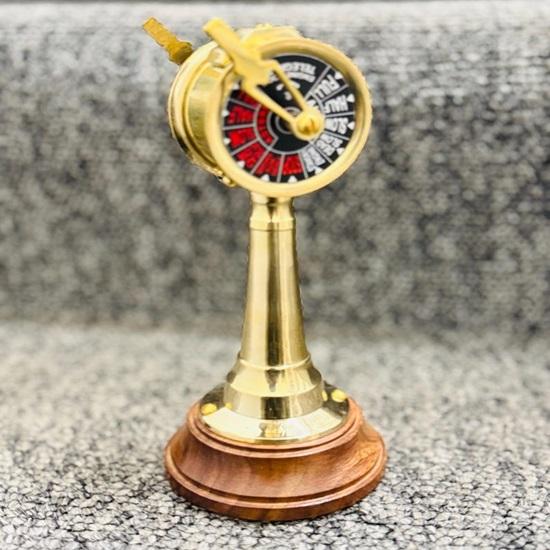 15.24 cm Nautical Maritime Solid Brass Ship Engine Room Telegraph Collectible Gift