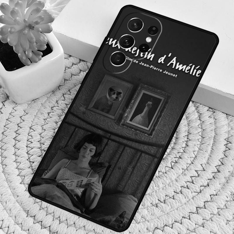 Amelie Poster Classic France Movie Phone Case for Samsung Galaxy note 10 pro S26 Ultra S23 S24 FE S25 S21 S22 PLUS Cove