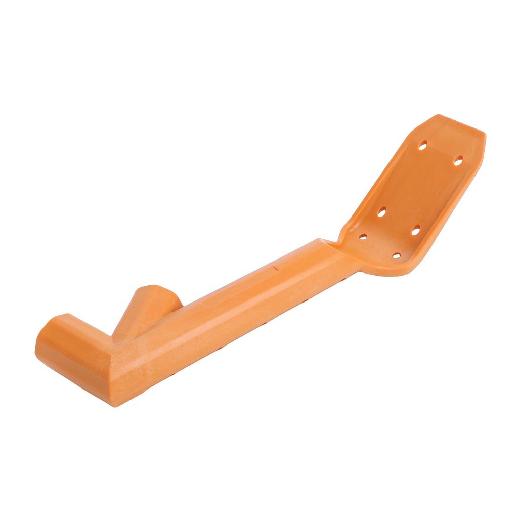 Gutter Cleaning Tool Plastic Roof Gutter Cleaner Scoop Attachment for Standard 3 4 Inch Threaded Poles Orange