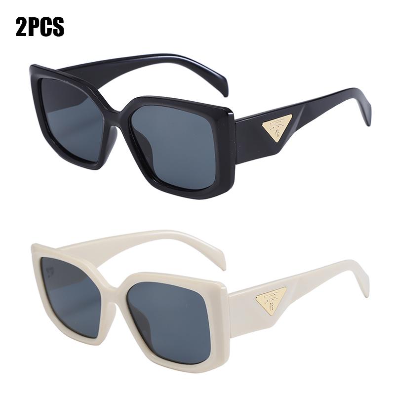 New Luxury Designer Black Sunglasses Square Sun Glasses For Men And Women Premium Shades