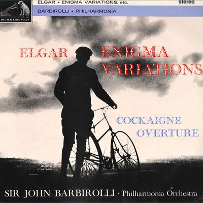 LP Record SIR JOHN BARBIROLLI PHILHARMONIA O  Elgar Enigma Variations  Overture  ASD548 EMI 1963 UK Classical Used