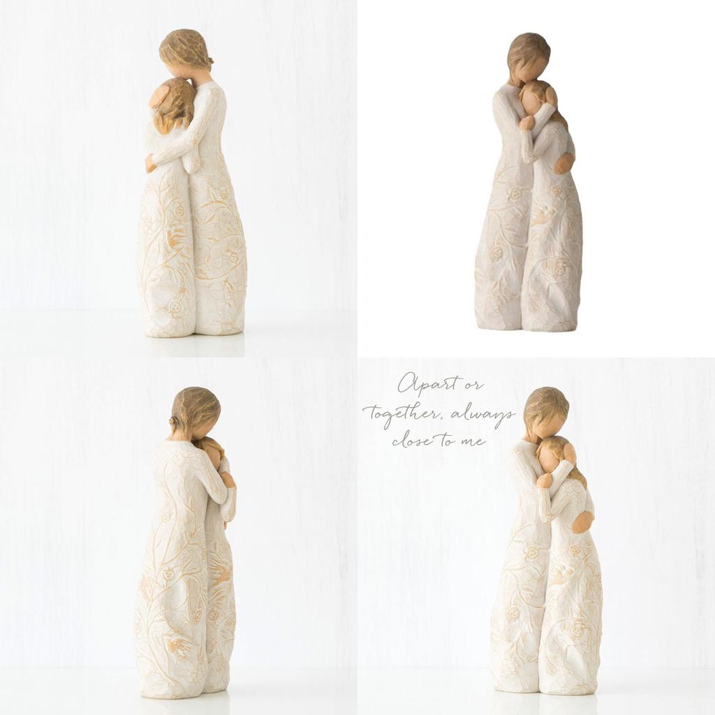 Close To Me Resin Sculpture Miniature Romantic Gift For Valentines Day Home Decor Art Piece