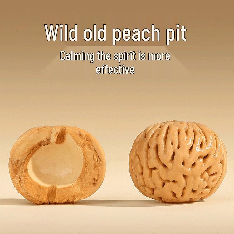 Putuo Mountain Natural Walnut Infant Anti-Startle Zodiac Bracelet.